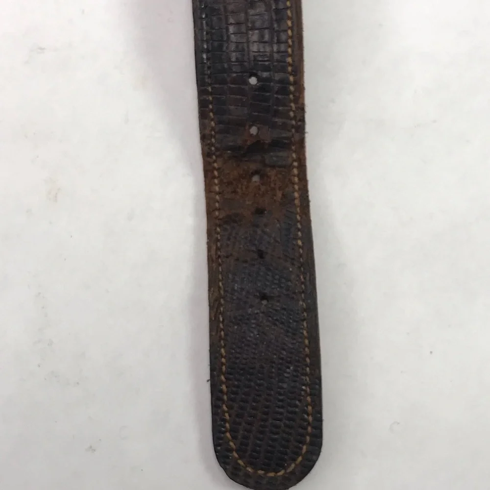 Vintage Elbon Tank Watch Square Manual Wind Works